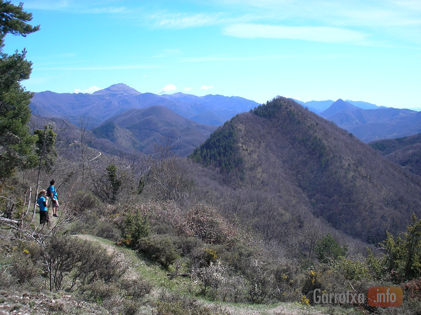 La Trepitja Garrotxa vista general de l'Alta Garrotxa